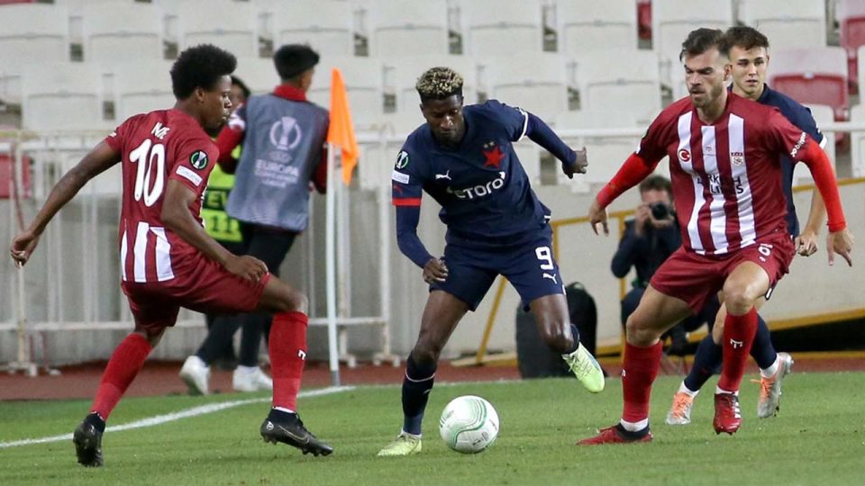 Sivasspor Slavia Prag’ı ağırlıyor