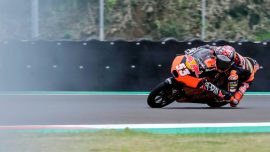 Deniz Öncü Moto3'de sezonun son yarışına ikinci sırada başlayacak