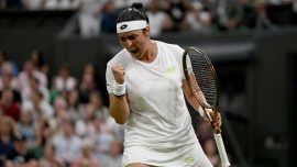 Wimbledon'da Vondrousova'nın finaldeki rakibi Jabeur oldu