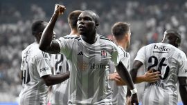 Vincent Aboubakar Beşiktaş'ın skor yükünü sırtlıyor