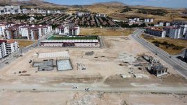 Elazığ'da Spor Köyü Projesi'nin yükseliyor